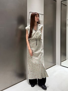 「CODE A（コードエー）のアイテム」を使った、kanami927さん（レディース・161cm）の春コーディネート