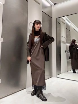 kanami927さん（レディース・161cm）の冬コーディネート