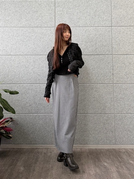 「CODE A（コードエー）のアイテム」を使った、kanami927さん（レディース・161cm）の春コーディネート