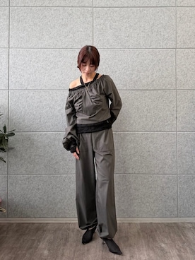 「CODE A（コードエー）のアイテム」を使った、kanami927さん（レディース・161cm）の冬コーディネート