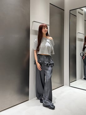 「CODE A（コードエー）のアイテム」を使った、kanami927さん（レディース・161cm）の春コーディネート