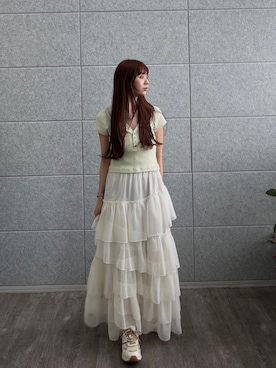 「CODE A（コードエー）のアイテム」を使った、kanami927さん（レディース・161cm）の春コーディネート