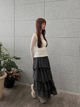 「CODE A（コードエー）のアイテム」を使った、kanami927さん（レディース・161cm）の春コーディネート