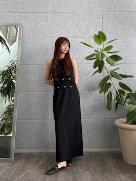 「CODE A（コードエー）のアイテム（ワンピース/ドレス）」を使った、kanami927さん（レディース・161cm）の春コーディネート