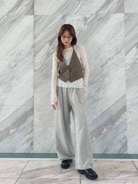 「CODE A（コードエー）のアイテム」を使った、kanami927さん（レディース・161cm）の秋コーディネート