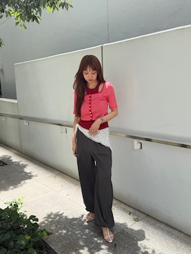 「CODE A（コードエー）のアイテム」を使った、kanami927さん（レディース・161cm）の夏コーディネート