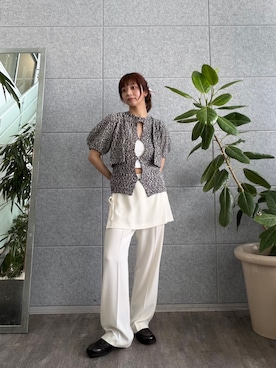 「CODE A（コードエー）のアイテム」を使った、kanami927さん（レディース・161cm）の春コーディネート