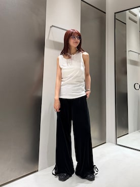 「CODE A（コードエー）のアイテム（トップス）」を使った、kanami927さん（レディース・161cm）の夏コーディネート