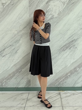 「CODE A（コードエー）のアイテム（トップス）」を使った、kanami927さん（レディース・161cm）の夏コーディネート
