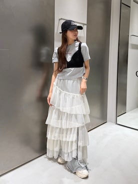 「CODE A（コードエー）のアイテム」を使った、kanami927さん（レディース・161cm）の春コーディネート