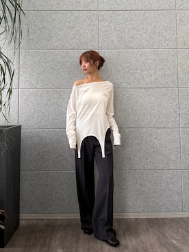 「CODE A（コードエー）のアイテム」を使った、kanami927さん（レディース・161cm）の秋コーディネート