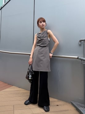 「CODE A（コードエー）のアイテム（ワンピース/ドレス）」を使った、kanami927さん（レディース・161cm）の夏コーディネート