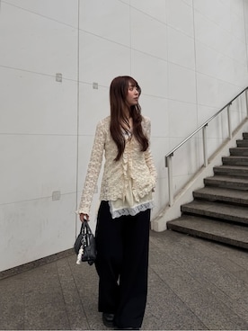 「CODE A（コードエー）のアイテム」を使った、kanami927さん（レディース・161cm）の春コーディネート