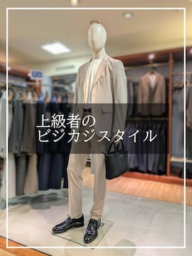 「TAKEO KIKUCHI（タケオキクチ）のアイテム」を使った、yasuさん（メンズ・176cm）の春コーディネート