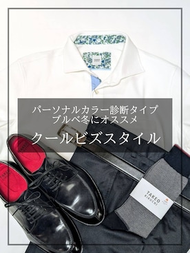 「TAKEO KIKUCHI（タケオキクチ）の【抗菌防臭／9色5サイズ展開】ハニカムメランジ ポロシャツ（ポロシャツ、ホワイト系）」を使った、yasuさん（メンズ・176cm）の夏コーディネート