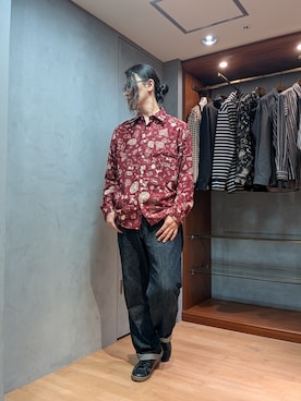 「TAKEO KIKUCHI（タケオキクチ）のアイテム」を使った、yasuさん（メンズ・176cm）の秋コーディネート