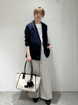 「アイテム（チャーム）」を使った、wearjijiopcさん（メンズ・164cm）の春コーディネート