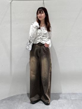 「星柄」｜mahoさん（レディース・162cm）の春コーディネート