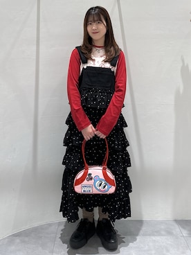 「w closet（ダブルクローゼット）のアイテム」を使った、mahoさん（レディース・162cm）の春コーディネート