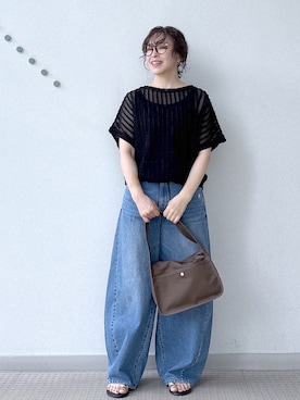 kawamuraさん(レディース・154cm)の夏コーディネート