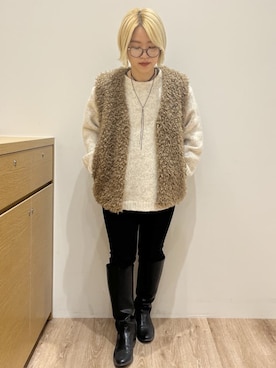 くーみーさん(レディース・153cm)の冬コーディネート