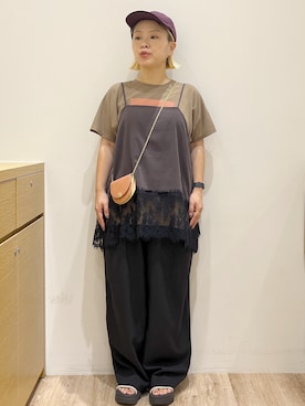 くーみーさん(レディース・153cm)の夏コーディネート