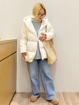くーみーさん(レディース・153cm)の冬コーディネート