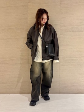 「tk.TAKEO KIKUCHI（ティーケータケオキクチ）のアイテム」を使った、S.A.Oさん（レディース・158cm）の冬コーディネート