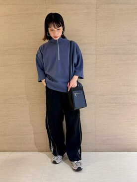 「tk.TAKEO KIKUCHI（ティーケータケオキクチ）のアイテム」を使った、S.A.Oさん（レディース・158cm）の春コーディネート