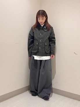 「tk.TAKEO KIKUCHI（ティーケータケオキクチ）のアイテム（ジャケット/アウター）」を使った、S.A.Oさん（レディース・158cm）の秋コーディネート