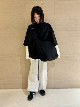 「tk.TAKEO KIKUCHI（ティーケータケオキクチ）のアイテム」を使った、S.A.Oさん（レディース・158cm）の春コーディネート