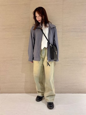 「tk.TAKEO KIKUCHI（ティーケータケオキクチ）のアイテム（ジャケット/アウター）」を使った、S.A.Oさん（レディース・158cm）の冬コーディネート