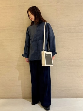 「tk.TAKEO KIKUCHI（ティーケータケオキクチ）のアイテム」を使った、S.A.Oさん（レディース・158cm）の秋コーディネート