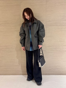 「tk.TAKEO KIKUCHI（ティーケータケオキクチ）のアイテム」を使った、S.A.Oさん（レディース・158cm）の冬コーディネート