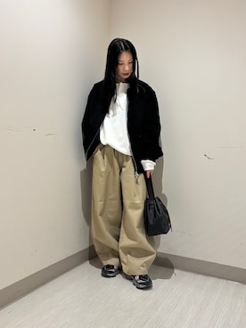 「メンズ」｜S.A.Oさん（レディース・157cm）の秋コーディネート