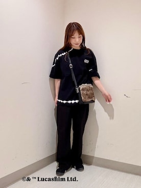 「STAR WARS（スターウォーズ）のアイテム」を使った、S.A.Oさん（レディース・158cm）の夏コーディネート