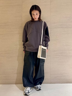 「tk.TAKEO KIKUCHI（ティーケータケオキクチ）のアイテム」を使った、S.A.Oさん（レディース・158cm）の秋コーディネート