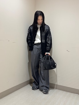 「メンズ」｜S.A.Oさん（レディース・157cm）の秋コーディネート