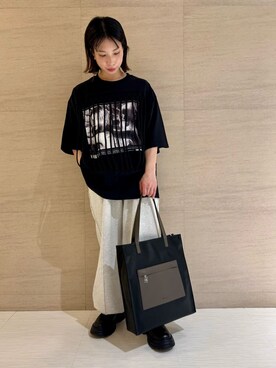「tk.TAKEO KIKUCHI（ティーケータケオキクチ）のアイテム」を使った、S.A.Oさん（レディース・158cm）の春コーディネート