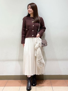 かなさん（レディース・159cm）の冬コーディネート