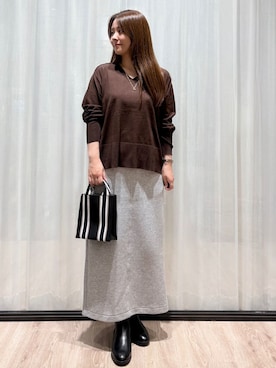 かなさん（レディース・159cm）の秋コーディネート