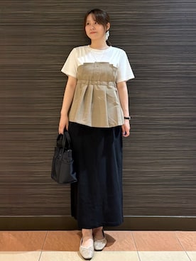 かなさん（レディース・159cm）の夏コーディネート