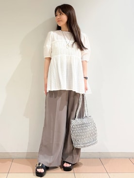 かなさん(レディース・159cm)の夏コーディネート