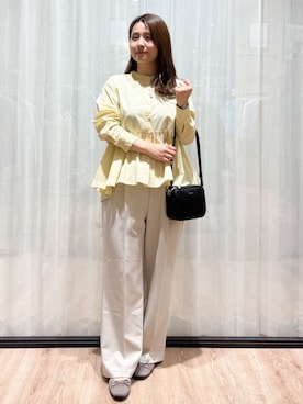 「UNTITLED（アンタイトル）のアイテム（ワンピース/ドレス）」を使った、かなさん（レディース・159cm）の冬コーディネート