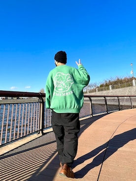 「A‘gem 9（エージェムナイン）のアイテム」を使った、A'GEM/9越谷レイクタウンさん（メンズ・170cm）の春コーディネート