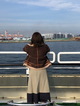 くみさん（レディース・158cm）の秋コーディネート