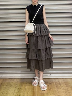 ゆーかっちさん（レディース・172cm）の夏コーディネート