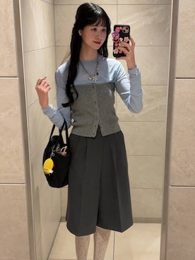 「アイテム（ソックス/靴下）」を使った、ゆーかっちさん（レディース・172cm）の秋コーディネート