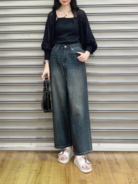 ゆーかっちさん（レディース・172cm）の夏コーディネート