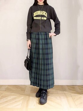 ゆーかっちさん（レディース・172cm）の冬コーディネート